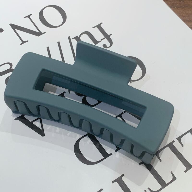 Wholesale Back Head Square Frosted Large Women's Elegant Bath Hair Clip